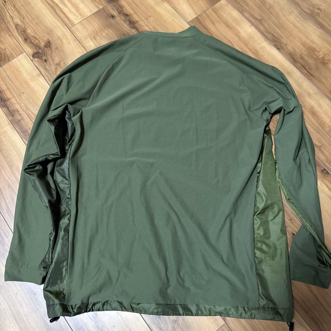 ウォーキング・ランニングウェア RYOGEN ODD MOCK NECK L/S TEE OLIVE