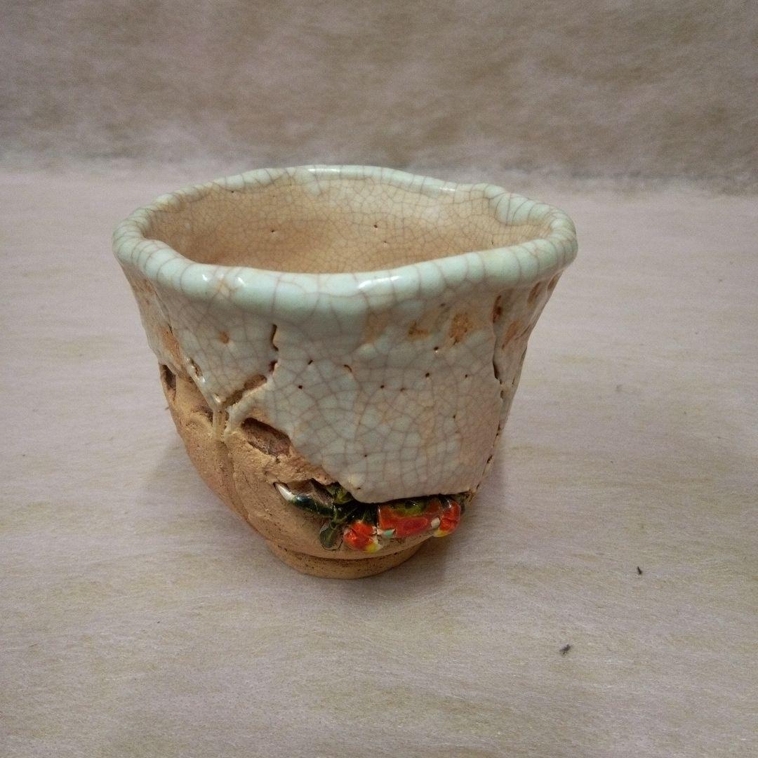 楽山焼　蟹　天神蟹　古美術　骨董品　古道具