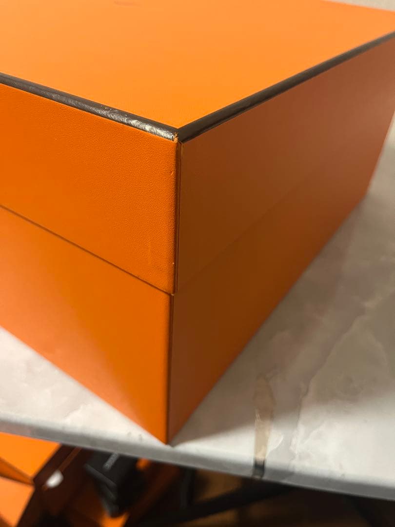 porutoHERMÈS エルメス オレンジボックス 空箱 箱のみ