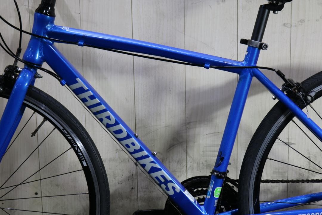 THIRDBIKESサードバイクス700C 24速 470mm BLUE クロス