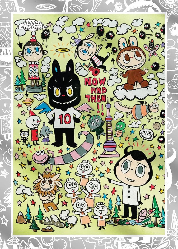 その他 2025 Topps Chrome Labubu
