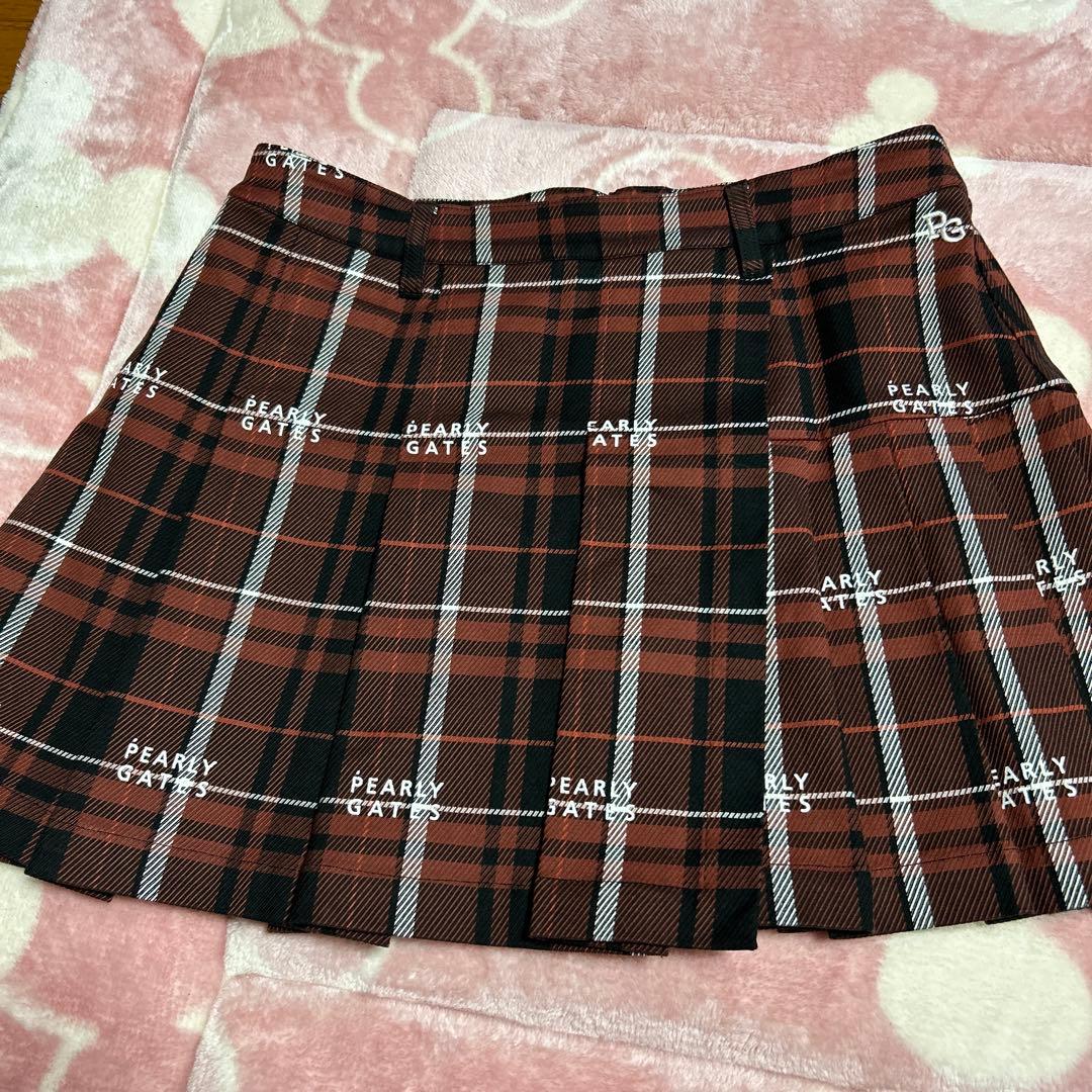 パーリーゲイツ  新作 プリーツスカート サイズ2