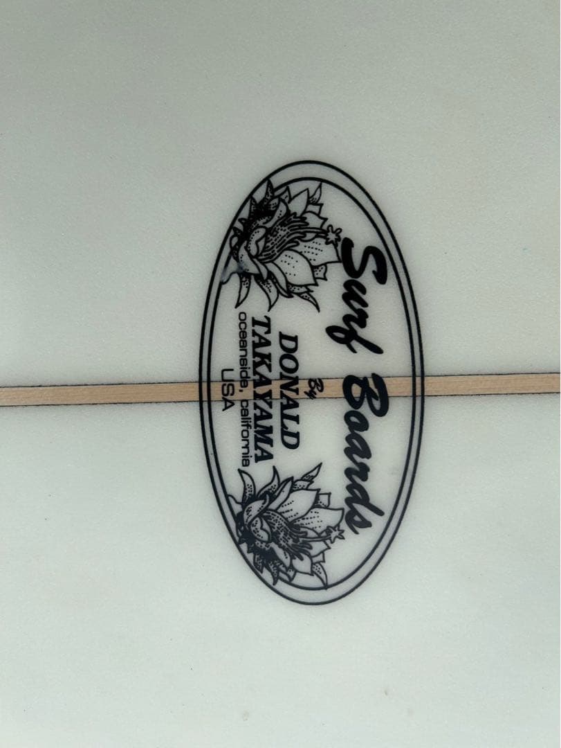 ※カーディフDonald Takayama ファンボード ホワイト/ブルー