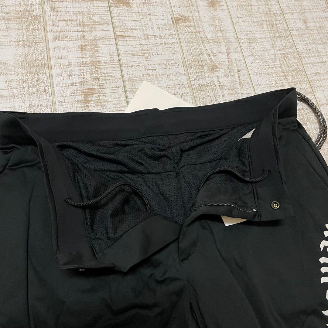 新品 キャロウェイ パンツ ふんわり裏地 極暖 アーチロゴ ブラック LLサイズ