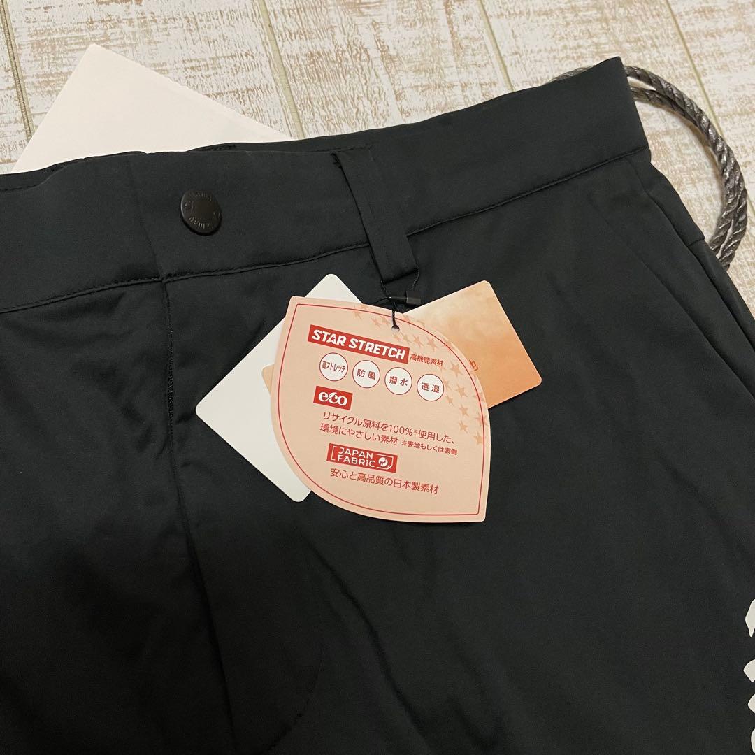 新品 キャロウェイ パンツ ふんわり裏地 極暖 アーチロゴ ブラック LLサイズ