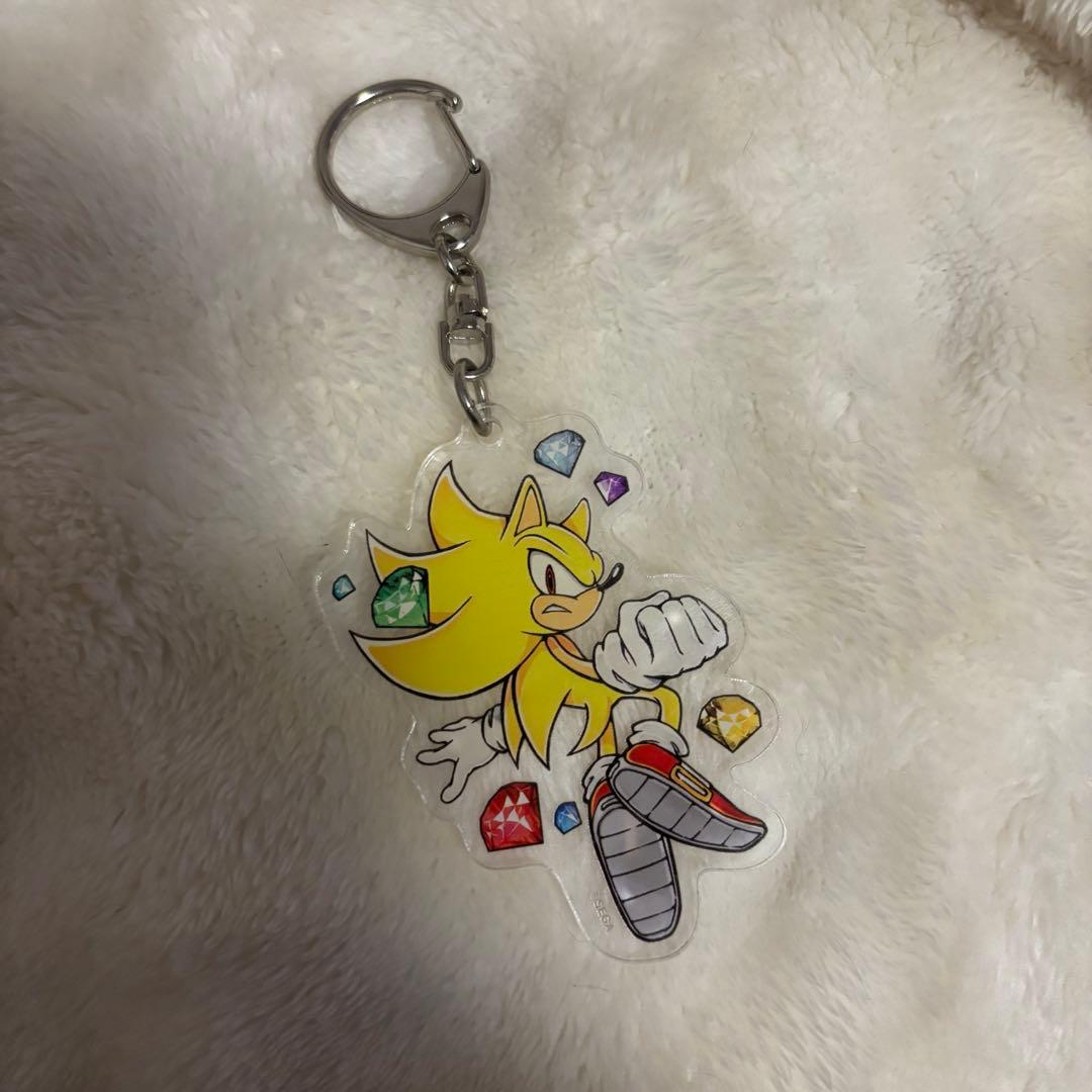 ソニック・ザ・ヘッジホッグ スーパーソニック アクリルキーホルダー