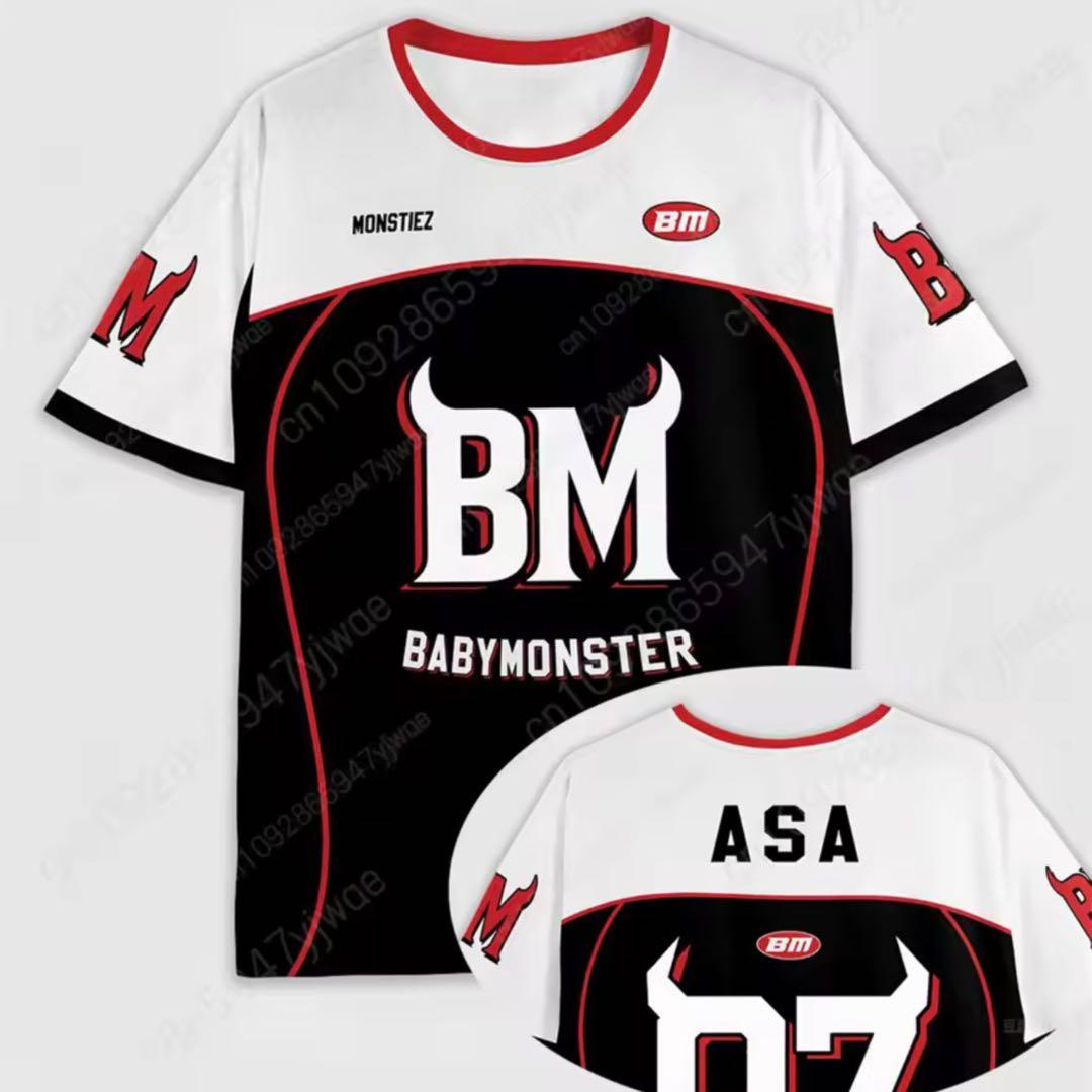 キ*イ様 【新品】BABYMONSTER ベビモン Tシャツ Lサイズ アサ A