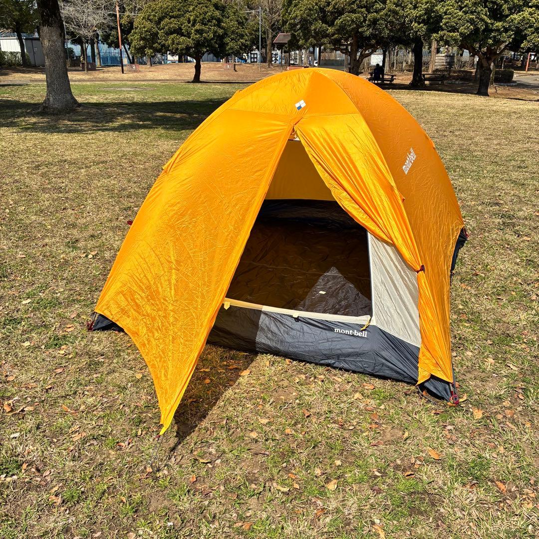 Naomont-bell ステラリッジ3、 専用グランドシート付き