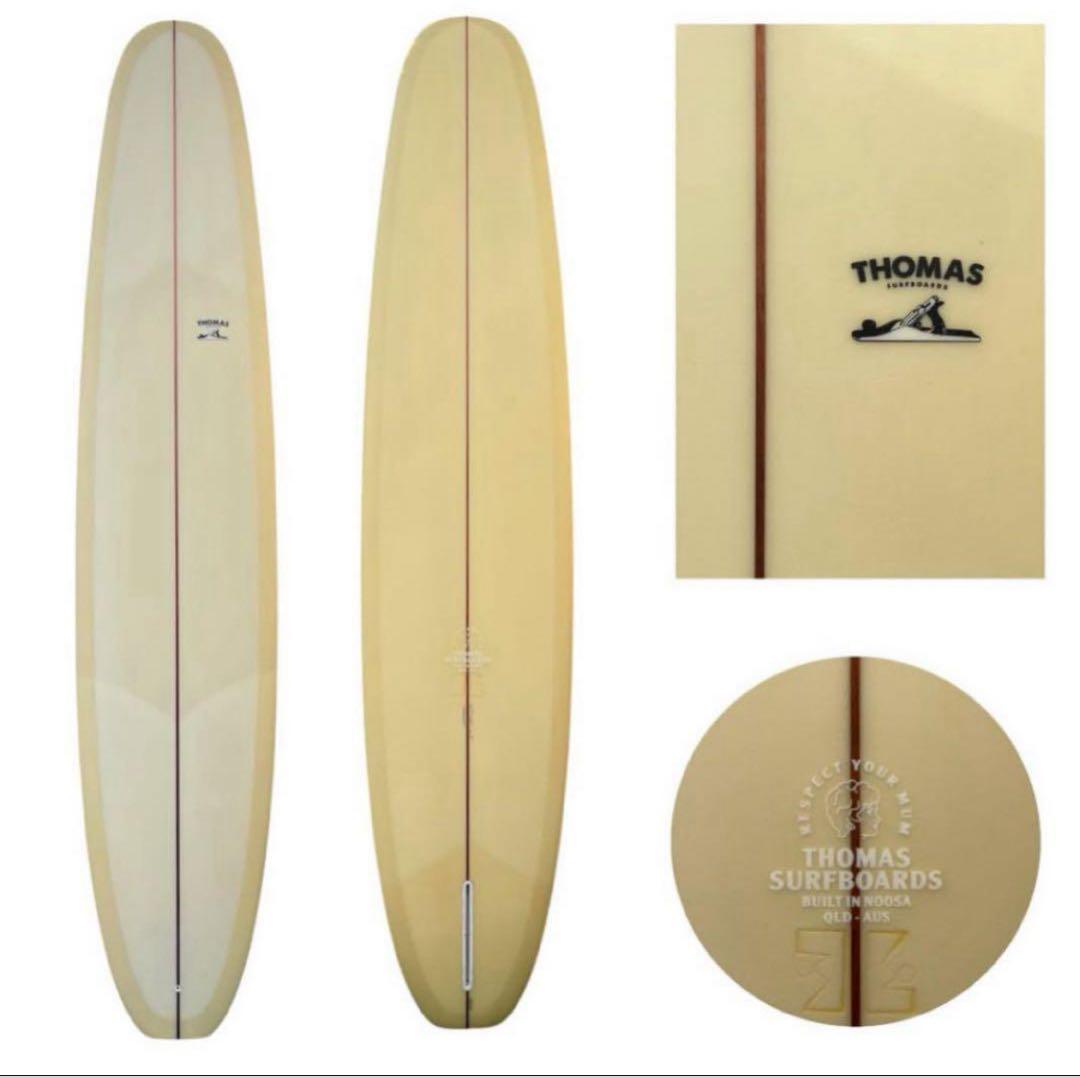 シングルフィン　ロングボード　トーマスサーフボード　thomas ノーズライダー