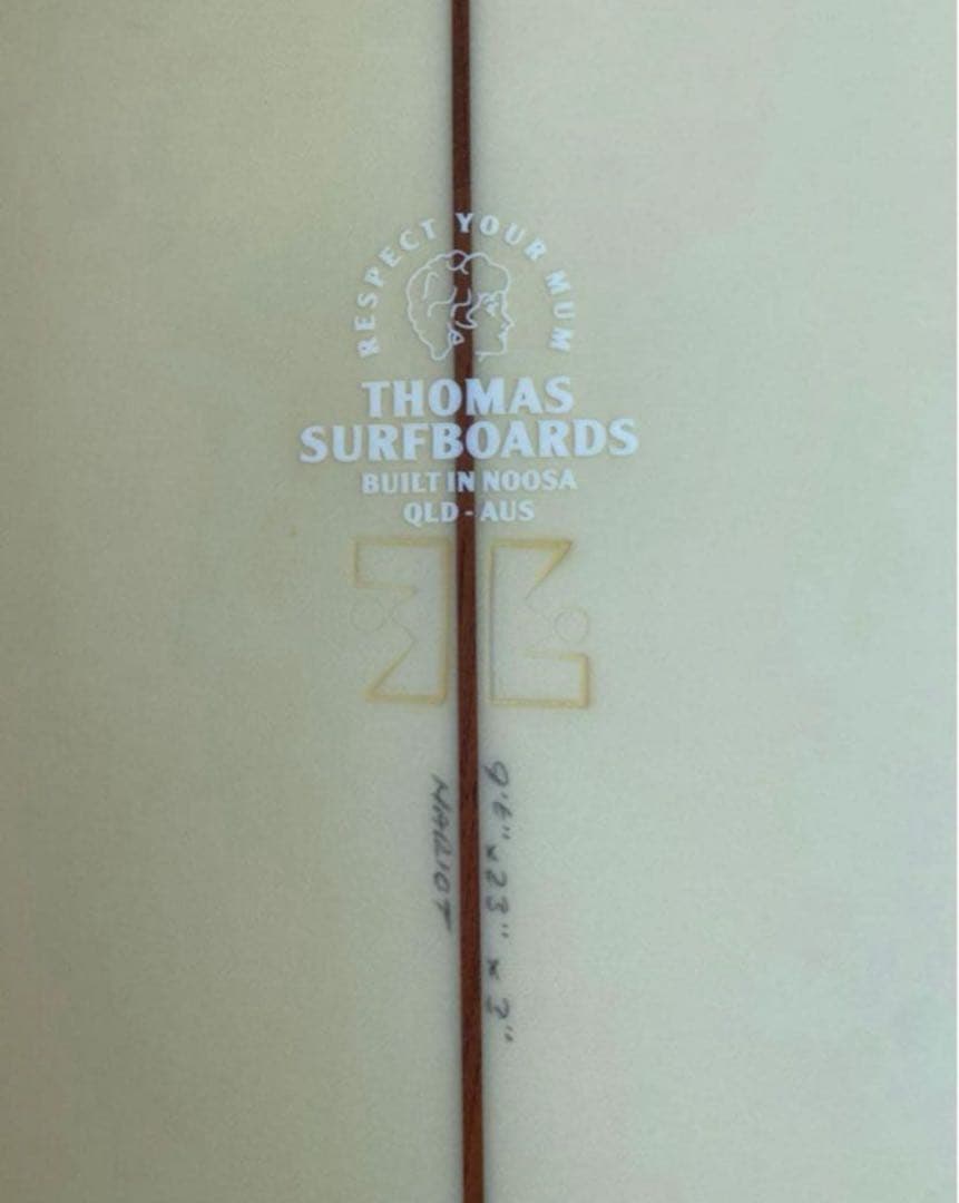 シングルフィン　ロングボード　トーマスサーフボード　thomas ノーズライダー