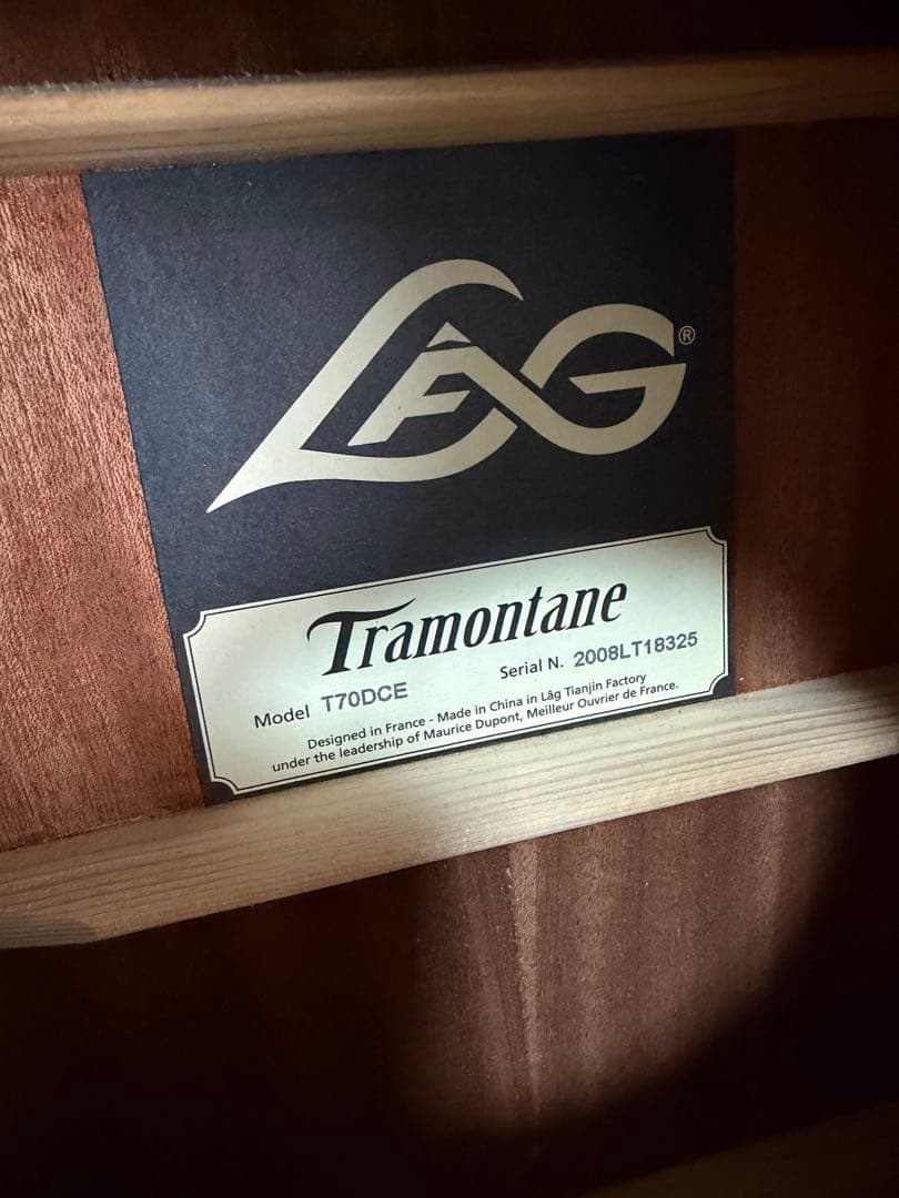 LAG GUITARS エレアコ　アコギ　T70DCE ギター　アコースティック