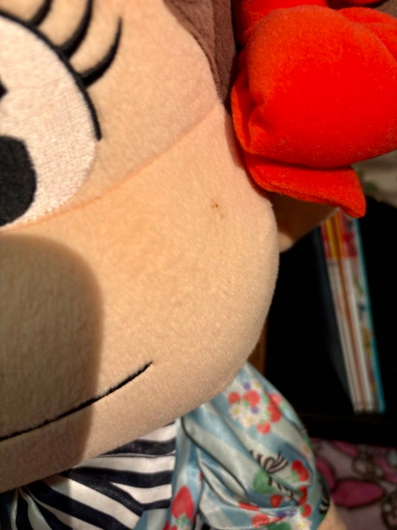 不二家ぺこちゃん　シリアルナンバー入り大型ぬいぐるみ