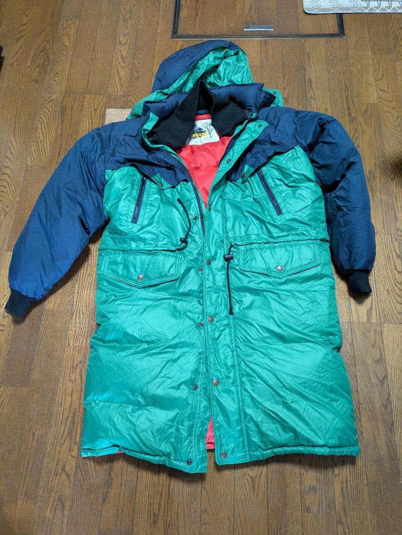 シミズ Shimizu meglio ロングダウンコート サイズL 防寒 へら