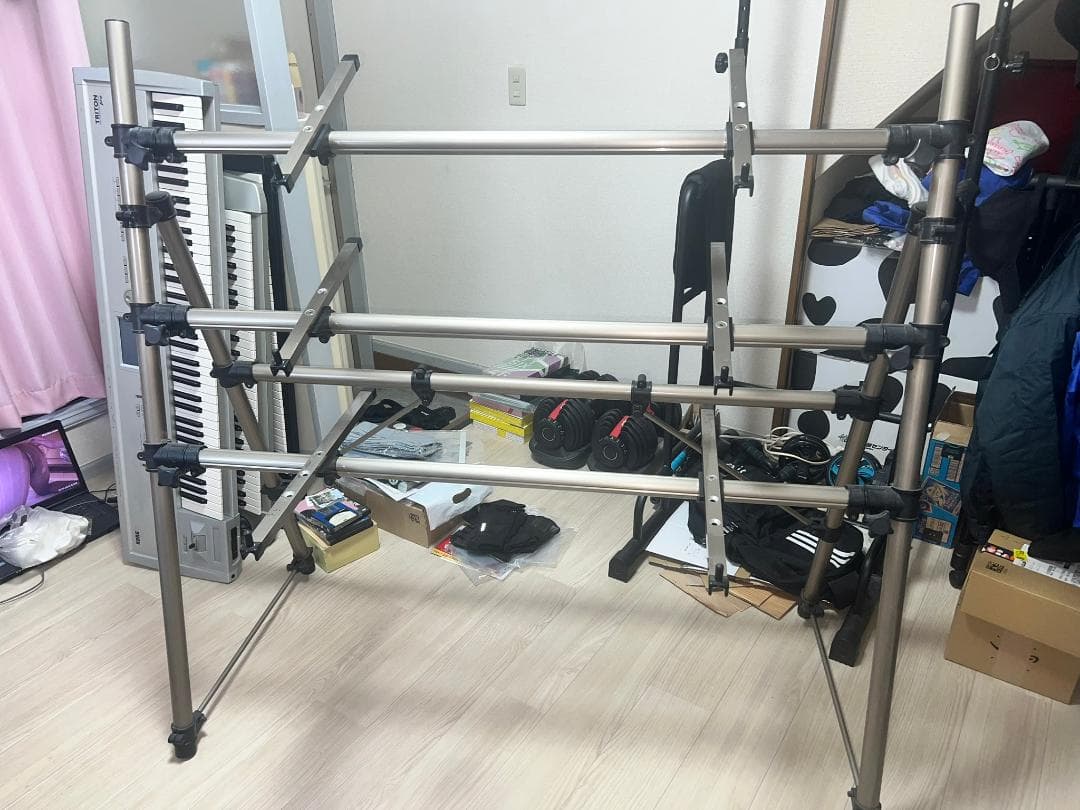 【希少！廃盤】TAMA ３段キーボードスタンド パワータワーシステム/小室哲哉