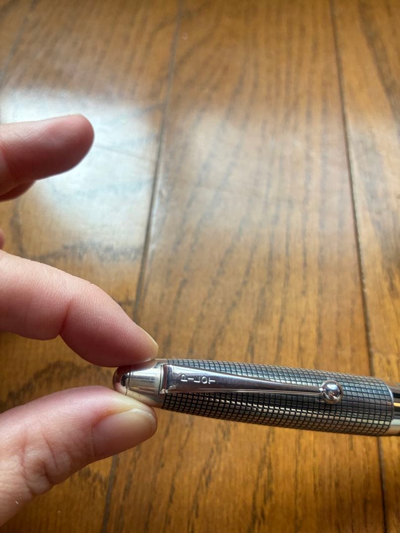 PILOT（パイロット）万年筆 シルバーン 格子