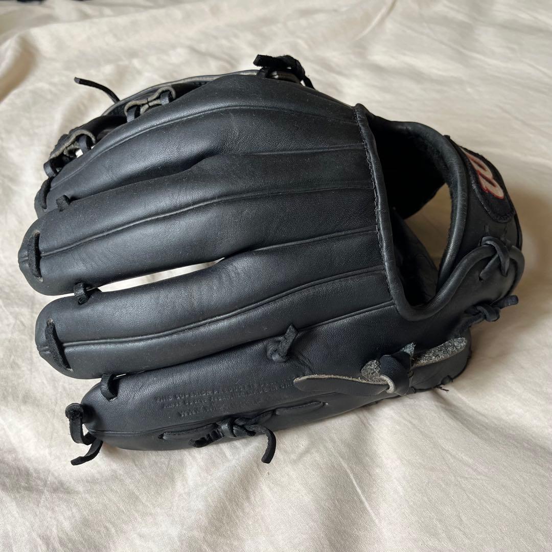 Wilson 特注グローブ 麻生茂明氏　軟式用　オーダー　内野用