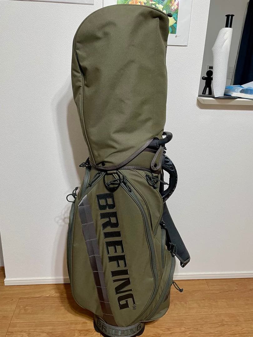 ブリーフィング★キャディバッグ CR-5 #03★レンジャーグリーン