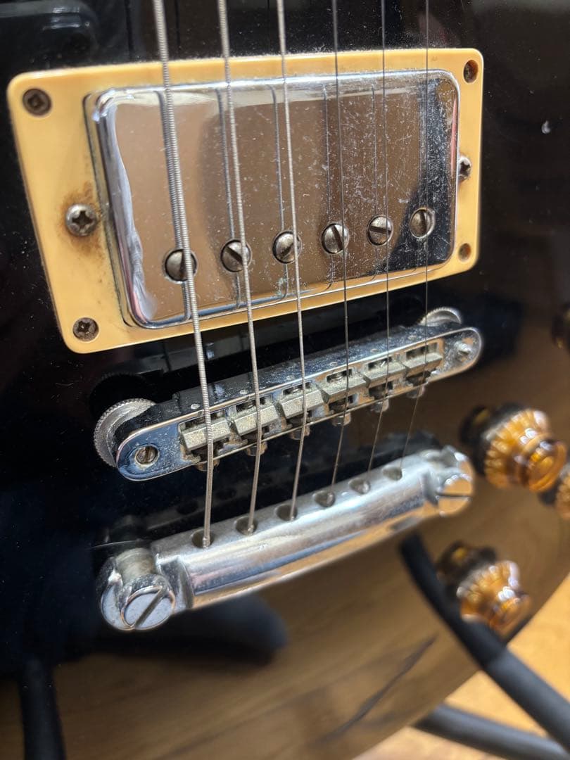 YAMAHA レスポール LP400 ブラック ソフトケース付き