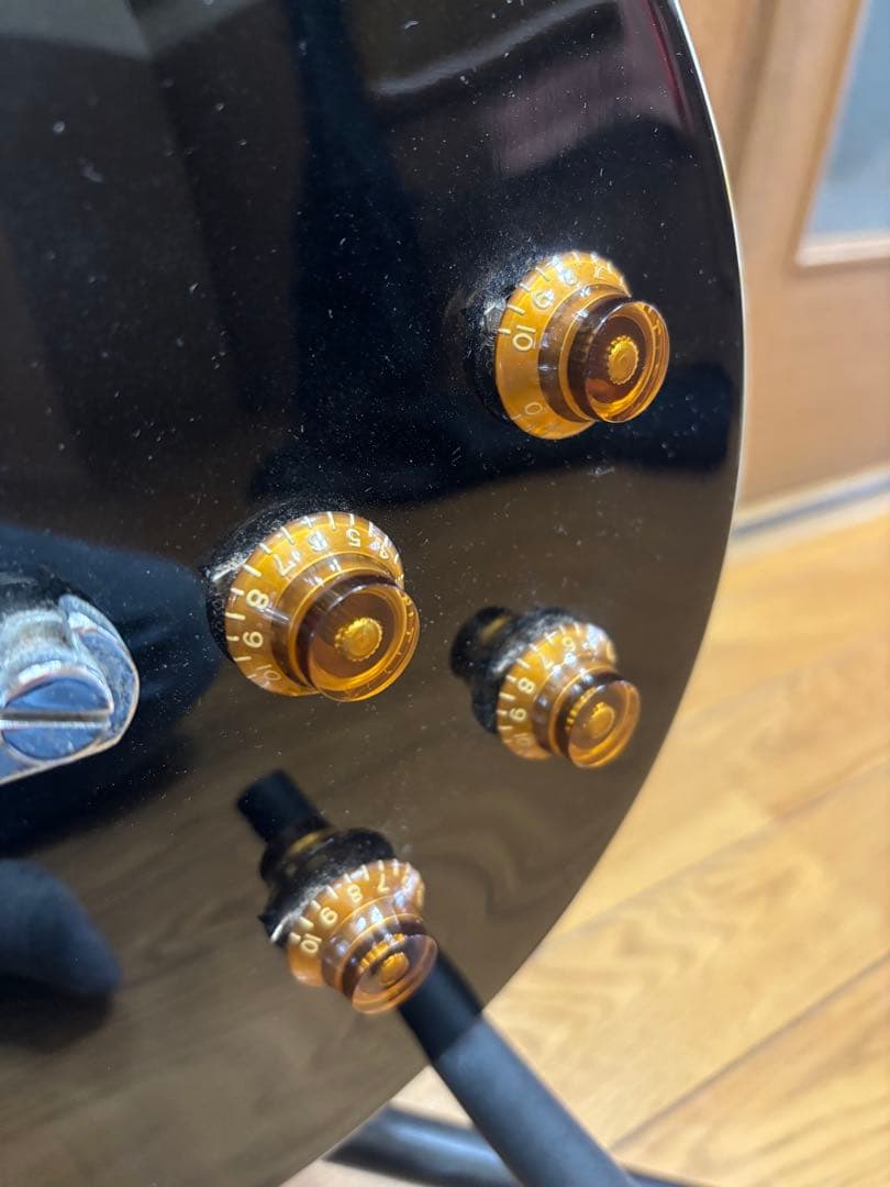 YAMAHA レスポール LP400 ブラック ソフトケース付き