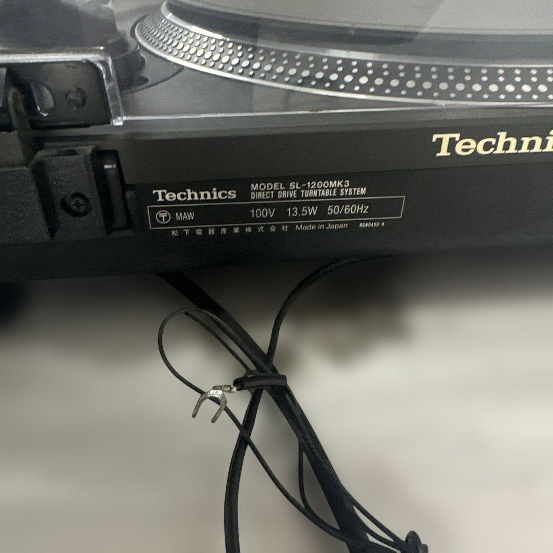⭐︎ Technics SL-1200MK3 ターンテーブル