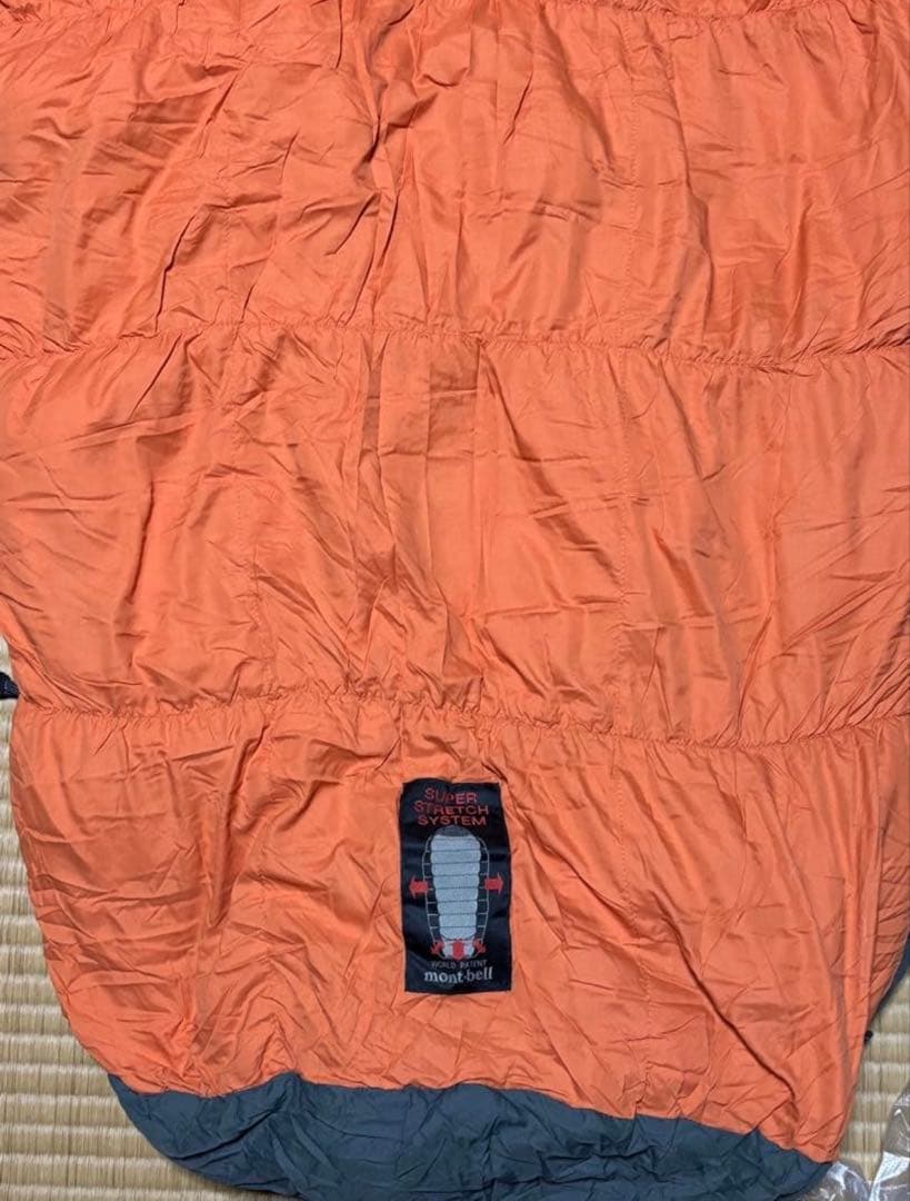 モンベル ダウンハガー #1 シュラフ 寝袋 ストレッチ mont-bell