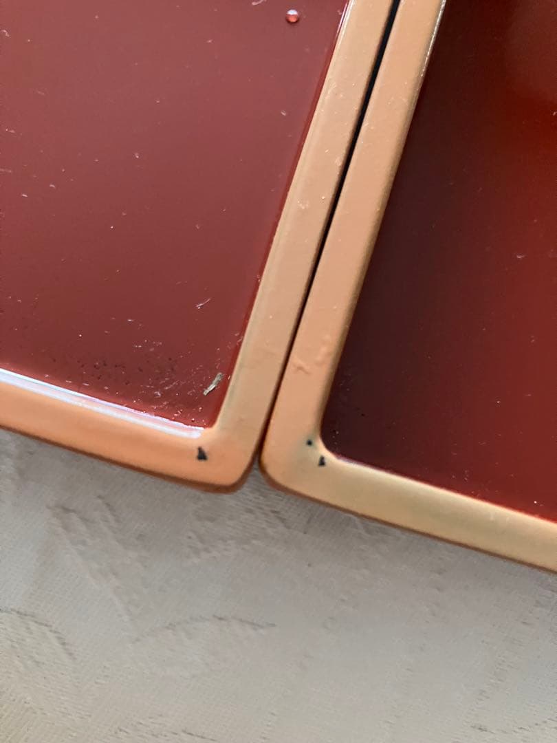 未使用❤️デリカバッド 漆塗り両目使い 5脚セット お正月 雛祭り 行事膳