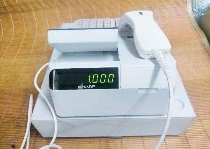 シャープレジスターXE-A280BT　PC連携　スキャナ付き　807067