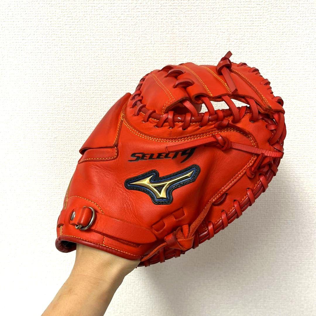 690 ミズノ セレクトナイン 極美品 軟式 キャッチャーミット