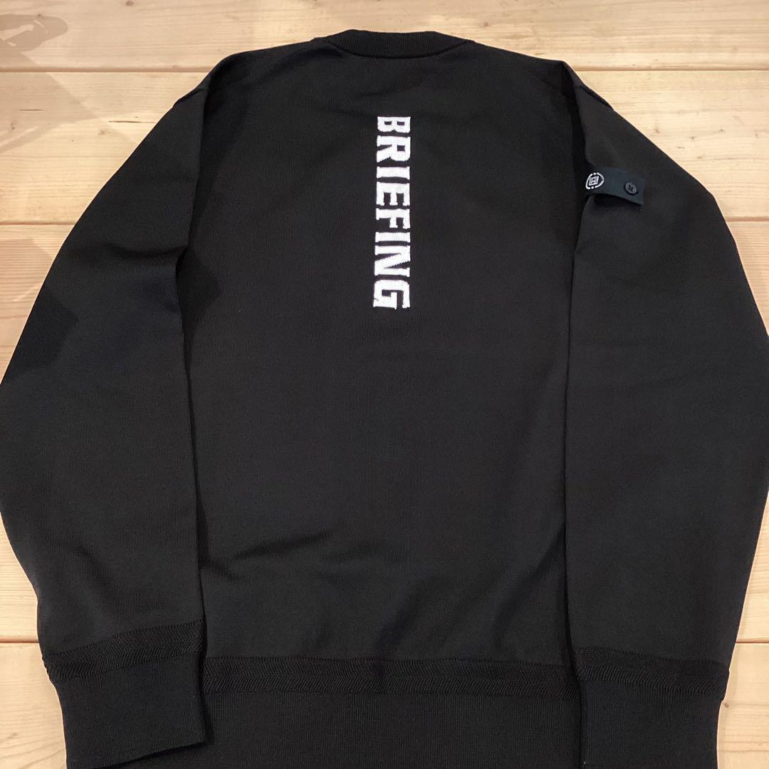 新品　BRIEFING MEN’S WR CREWNECK KNIT M
