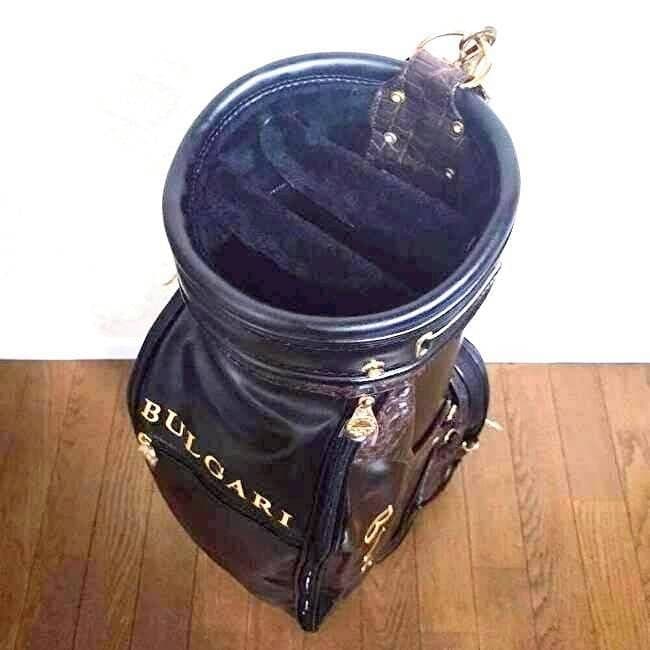 BULGARI GOLF ブルガリ キャディバック 高級 限定 正規品 送料無料
