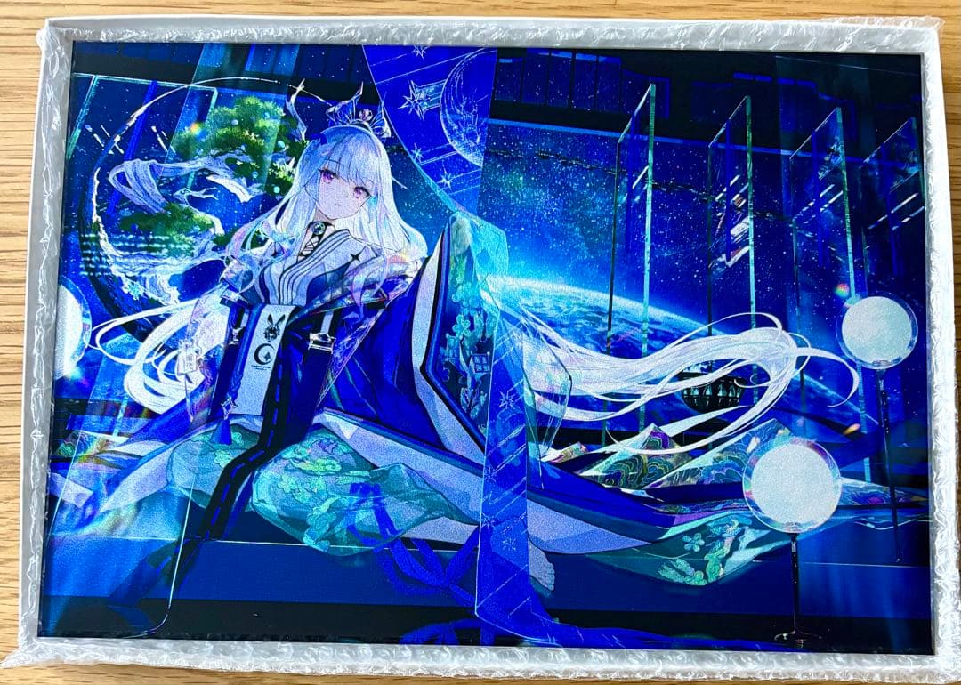 絵師100人展 11 アクリルアートプレート 藤ちょこ　かぐやひめ