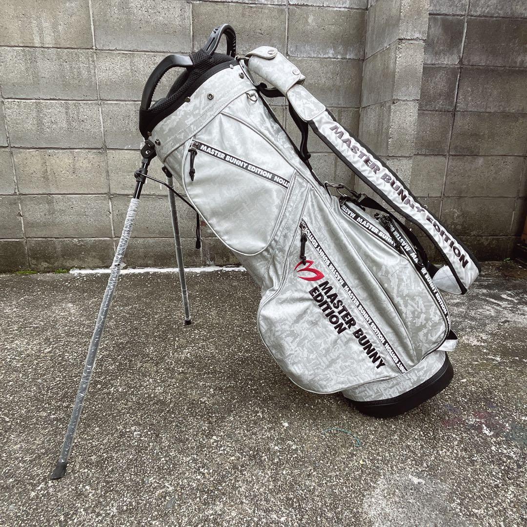MASTER BUNNY EDITION キャディバッグ シルバー