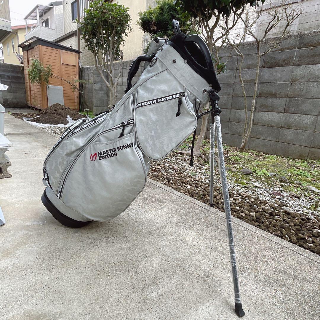 MASTER BUNNY EDITION キャディバッグ シルバー