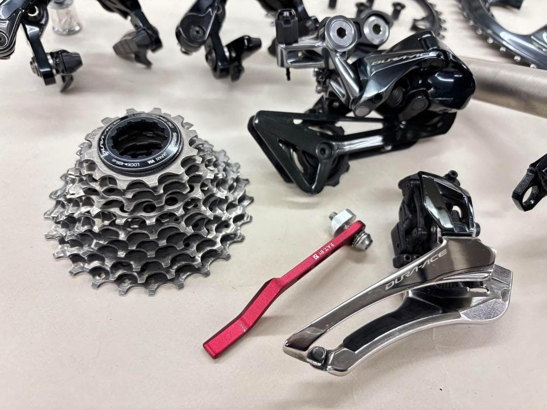 164【中古・超美品】　シマノ　DURA-ACE　9100　11Sパーツセット