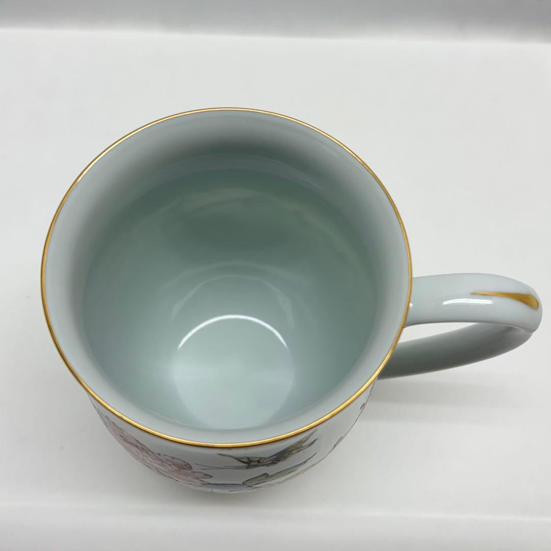 ②景徳鎮 キリンビアマグコレクション 1994 粉彩牧丹胡蝶図 ビアマグ