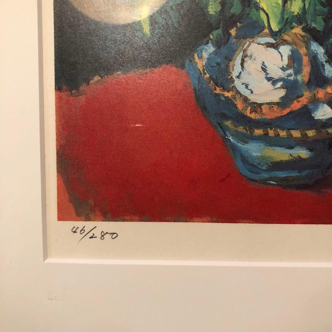 松本明也　薔薇の図　46/280 伊勢丹新宿