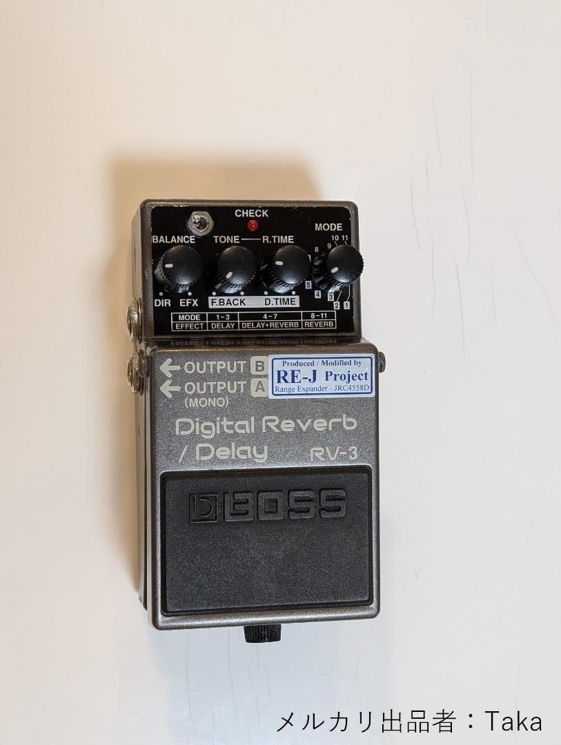 希少 BOSS RV-3 RE-J Project