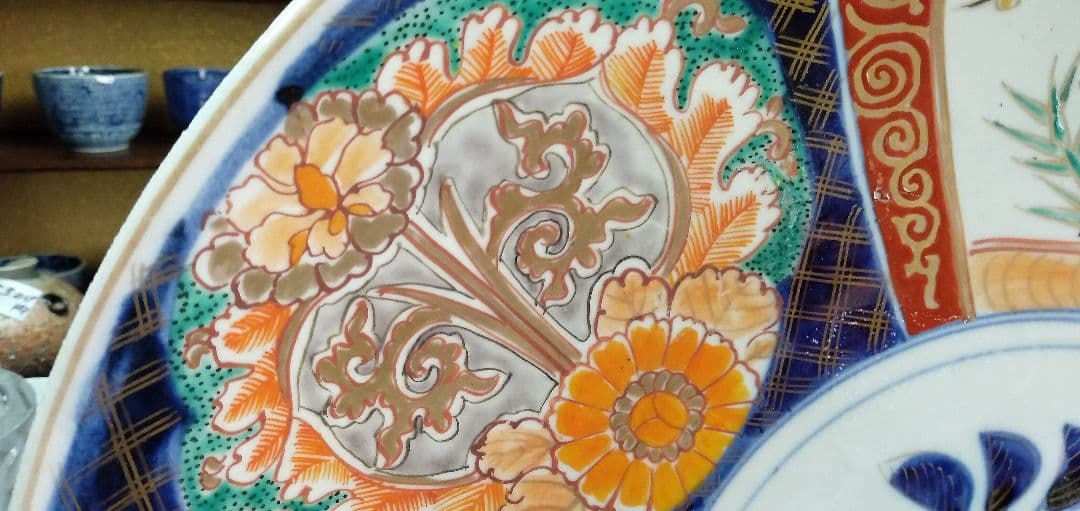 古伊万里40センチ大皿です