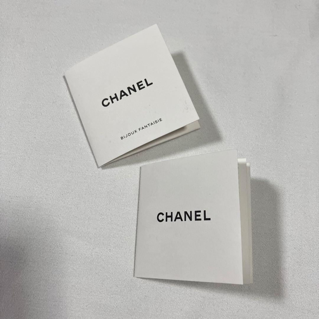 美品　シャネル　ネックレス　ロングネックレス　ケース　空箱　デニム