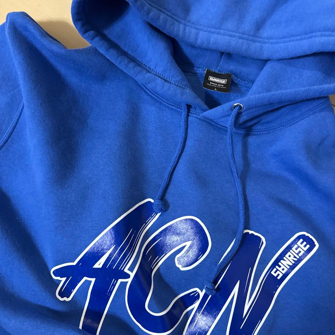 サンライズ　ACN×SANRISE フーディー Lサイズ 未使用