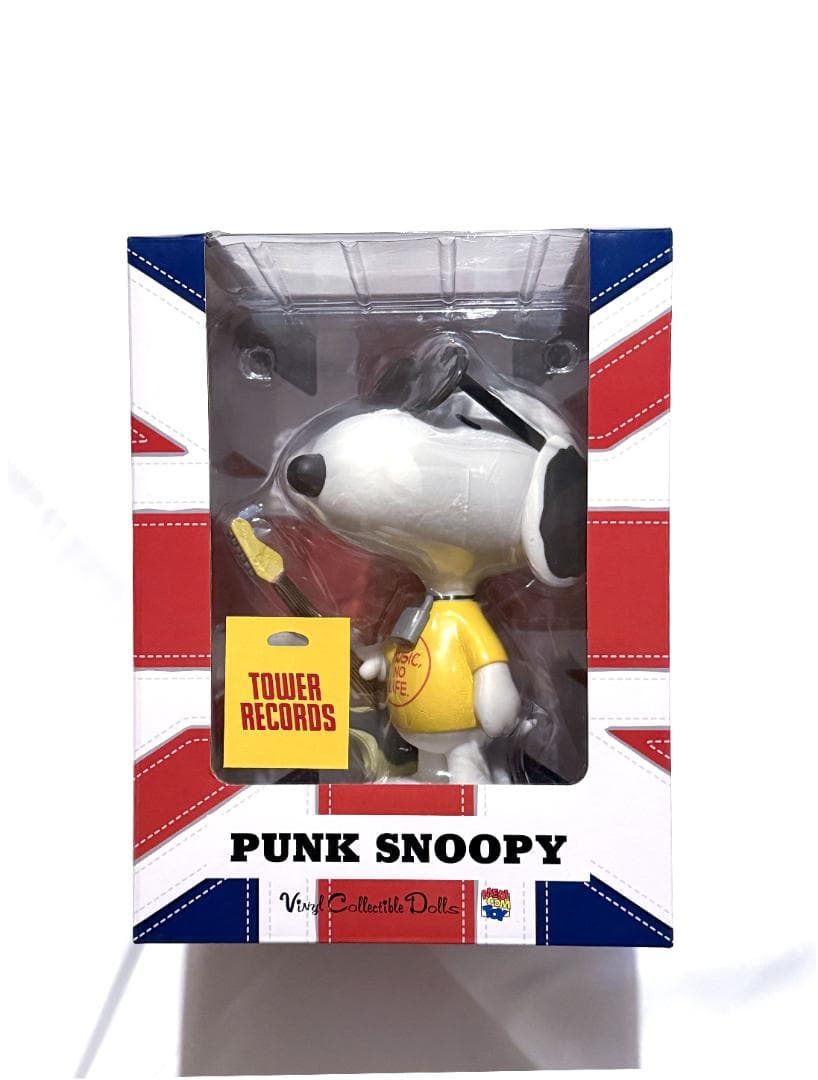 希少 PUNK SNOOPY フィギュア TOWER RECORDS 未開封品