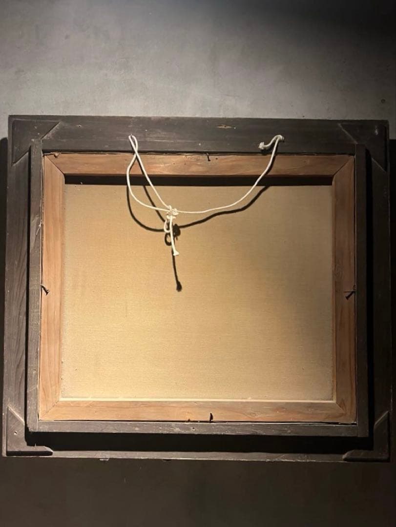 リアリズム　精密油彩画　直筆サインあり　1939