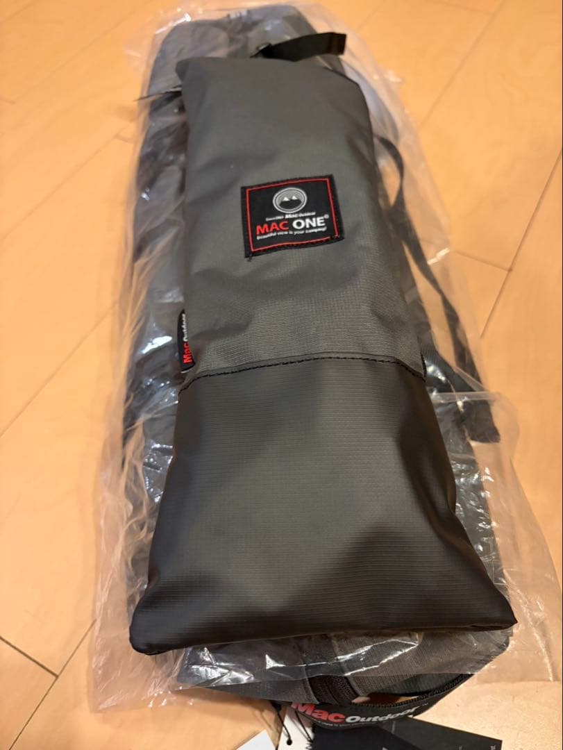 マックワンヘキサタープLサイズ　チャコールグレー