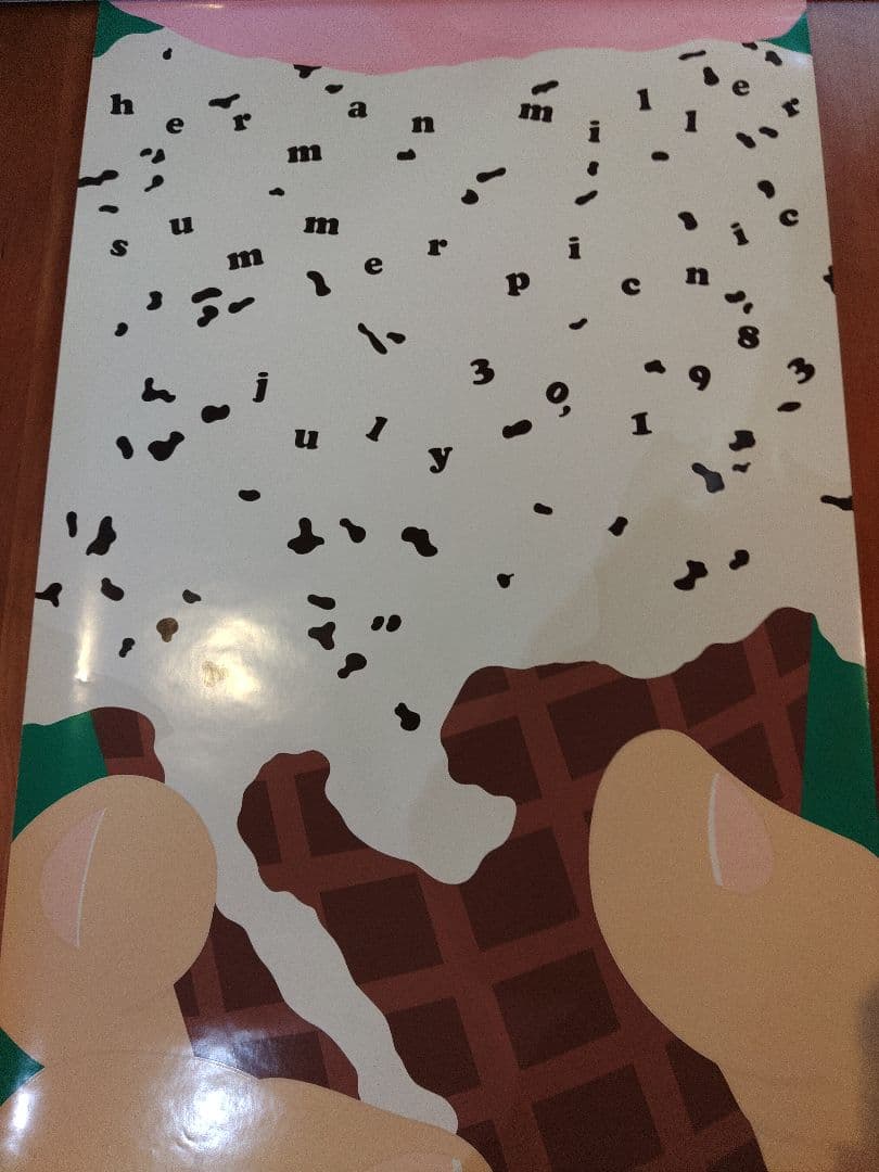 ハーマンミラー　サマーピクニック ポスター　Herman Miller　1983