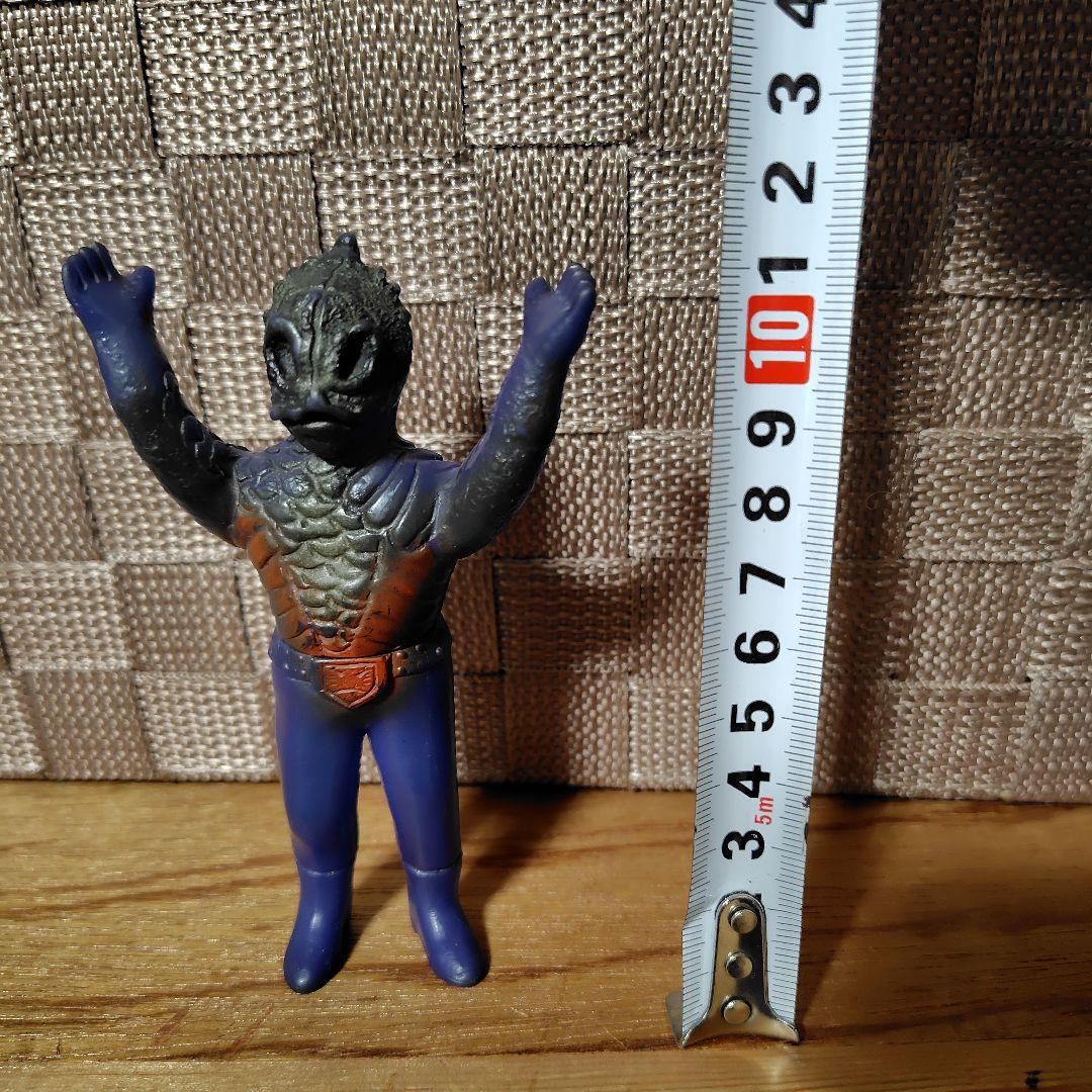 【超希少】昭和レトロ　1970年代の旧バンダイ製ソフビ人形　アマゾニア