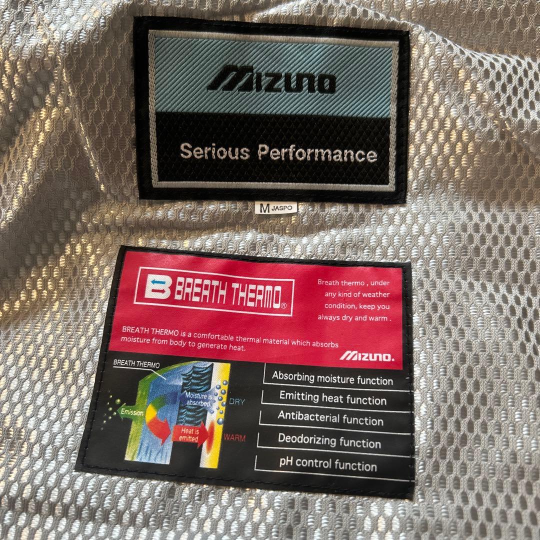 Mizuno スキーウェアセット Mサイズ ベージュ/ブラック