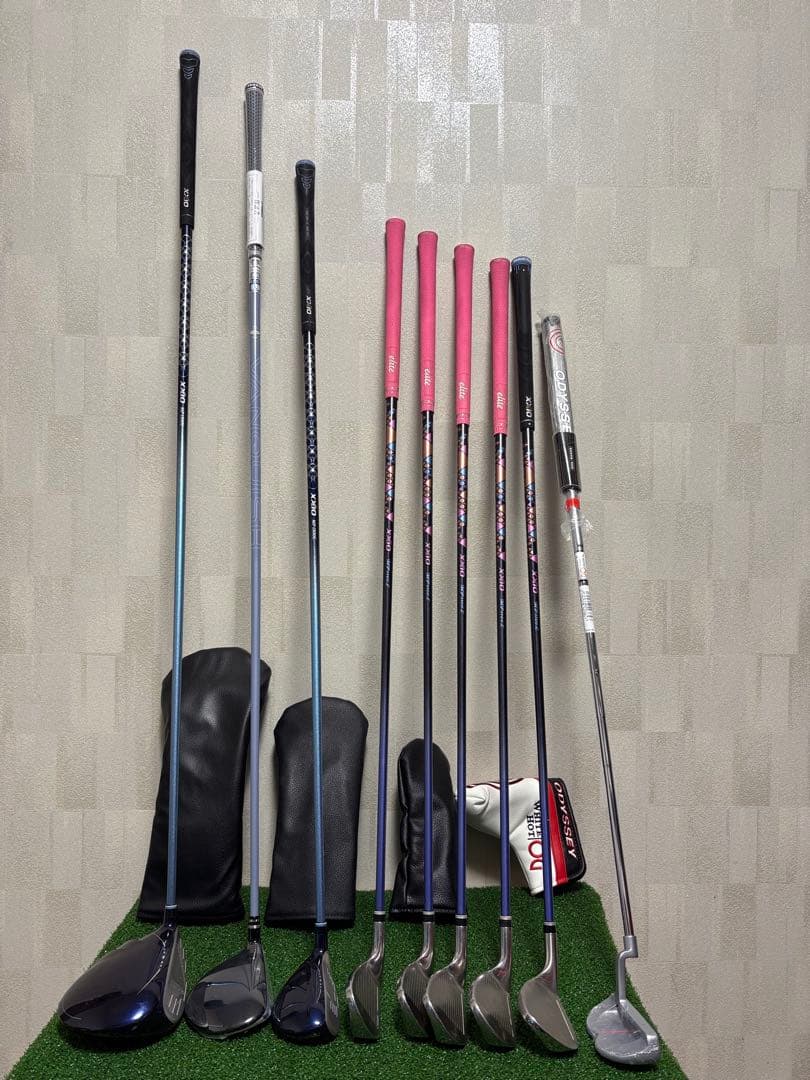 レディース新品多数ゼクシオ13.11ドライブスター等豪華9本新品バッグ