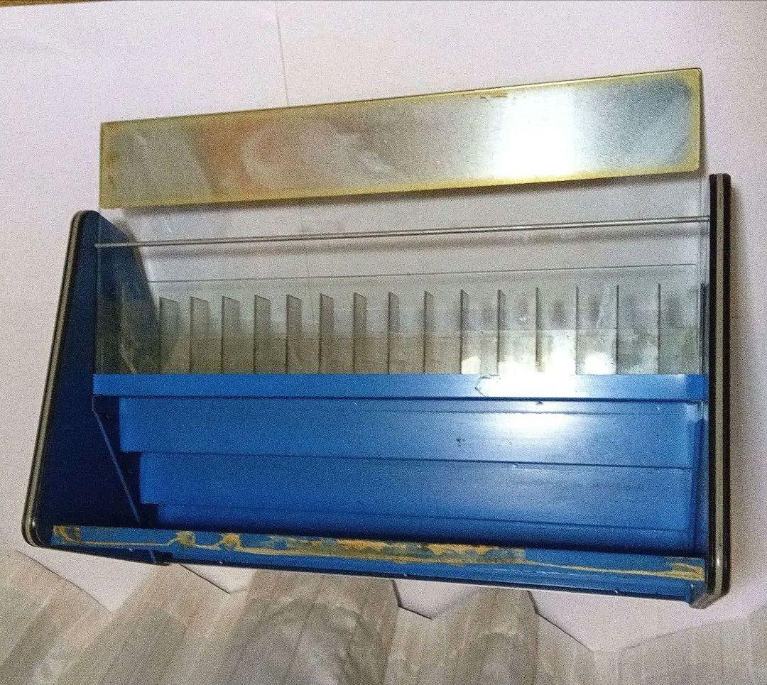 三菱 鉛筆Hi-Uni 什器　スタンドショーケース　昭和レトロ