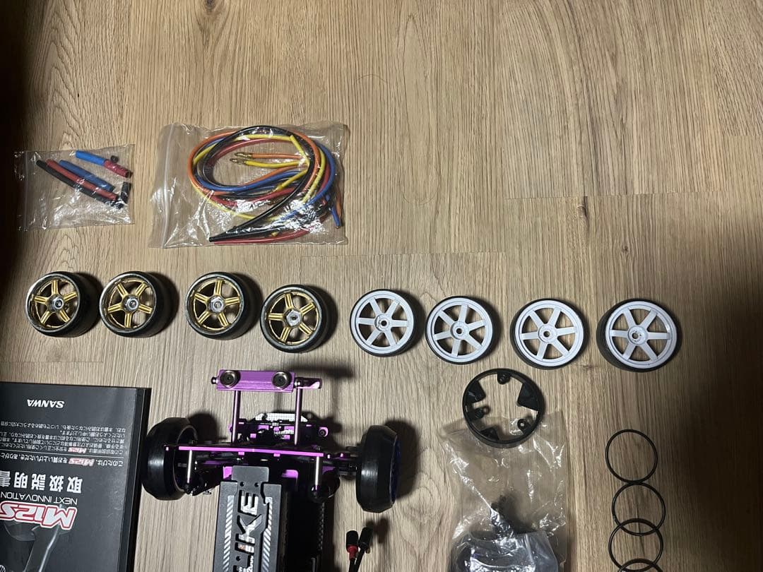 ラジドリ D-LIKE 引退フルセット メカ付き 予備パーツ M12S プロポ