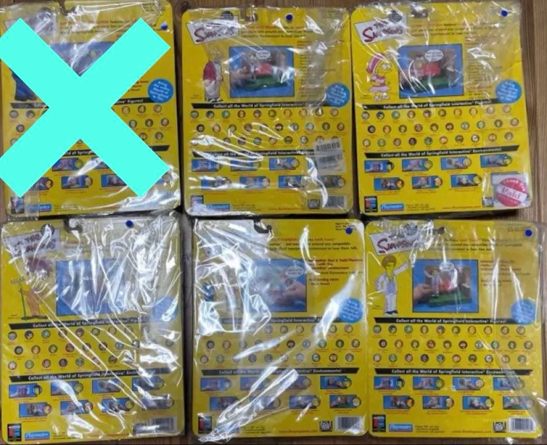 コンプシリーズ⑨The Simpsons フィギュアセット 6体